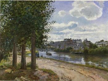 Camille Pissarro : Banks of the Oise